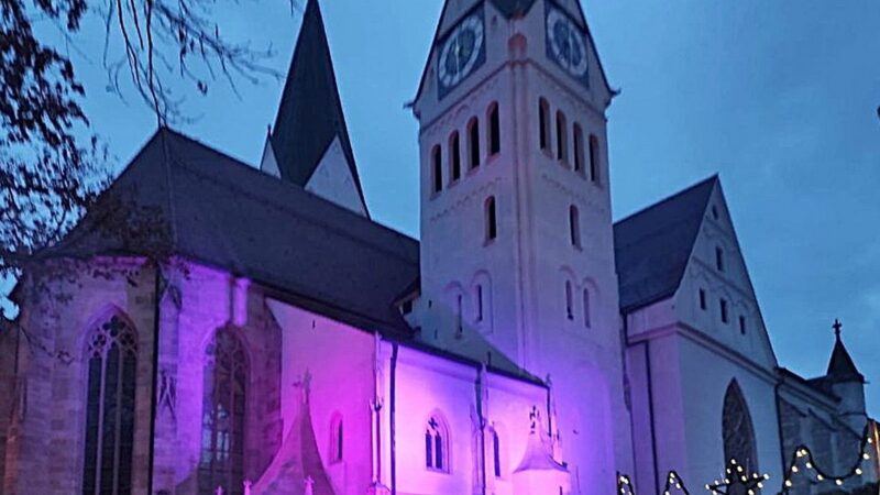 21 Abschied Dom beleuchteta